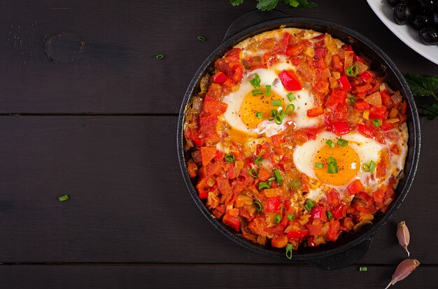 Turkish Breakfast -  shakshuka.