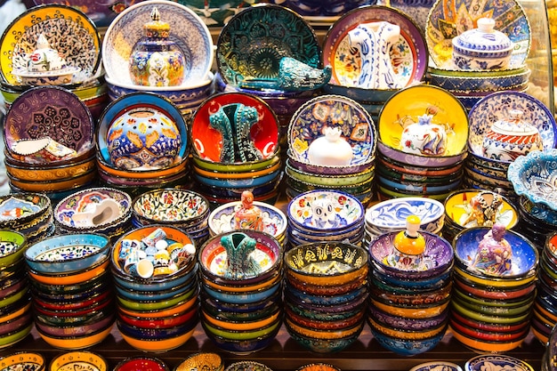 Турецкие керамические тарелки