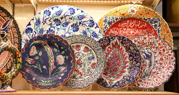 Turkish Ceramics in Grand Bazaar