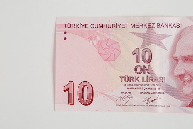 Turkish currency Turkish lira banknotes