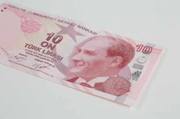 トルコ通貨トルコリラ紙幣