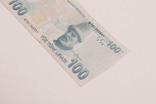 トルコ通貨トルコリラ紙幣