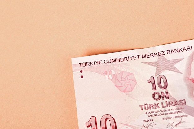 トルコ通貨トルコリラ紙幣