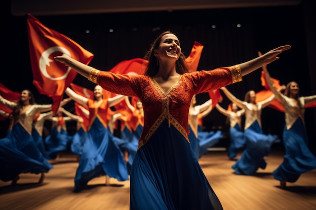 Turkish dance festival for Republic Day