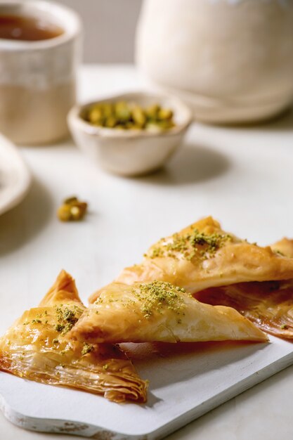 Turkish dessert baklava