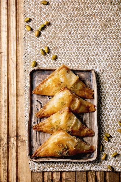 Turkish dessert baklava