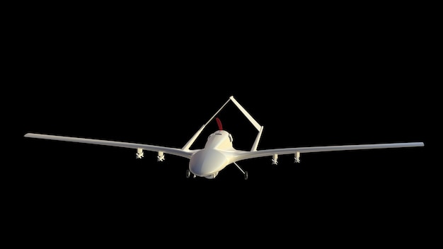 Turkish drone Bayraktar TB2 illustration militar aircraft in ukraine