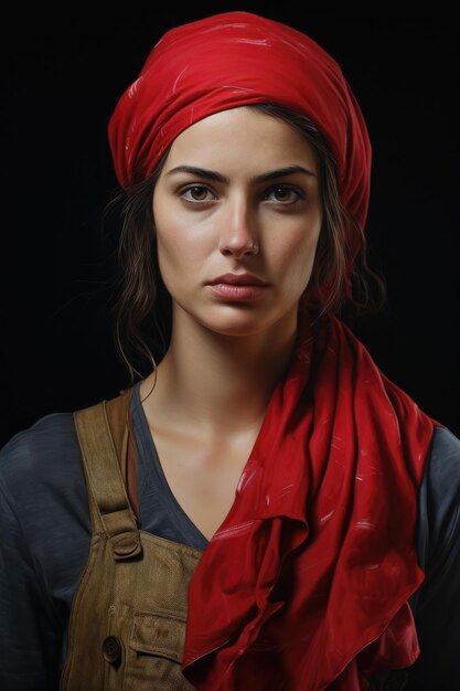 Turkish female worker