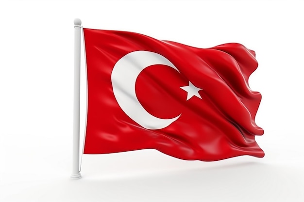 Турецкий флаг 29 Эким Джумхуриет Байрами, концепция Юзунджу йил Тюрк Байраги