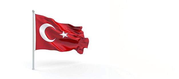 Turkish Flag 29 Ekim Cumhuriyet Bayrami concept Yuzuncu yil Turk Bayragi