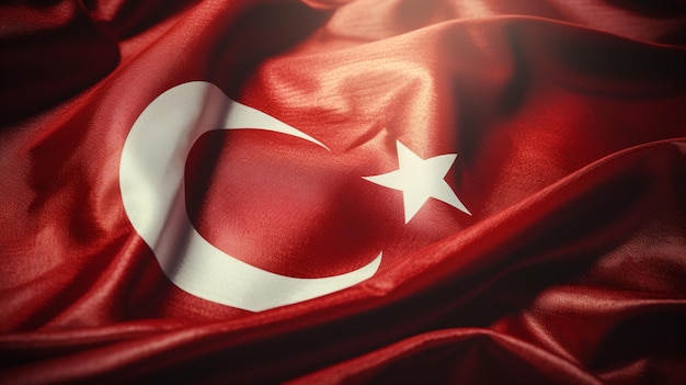 Turkish flag Generative AI