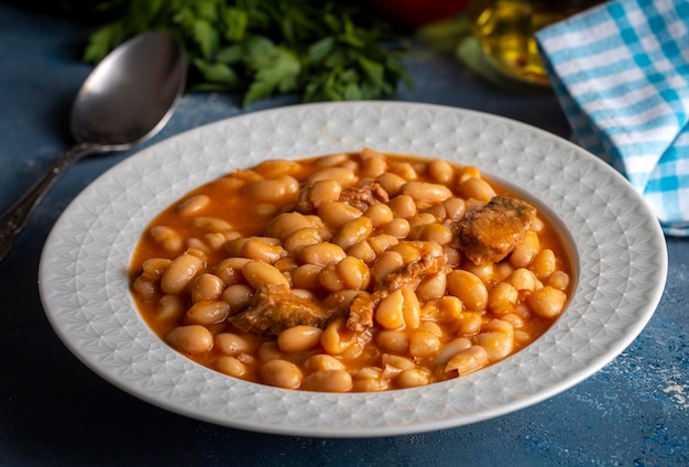 Foto alimenti turchi fagioli secchi kuru fasulye