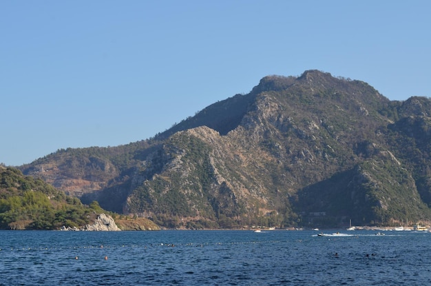 the turkish landscape Marmaris Turkey