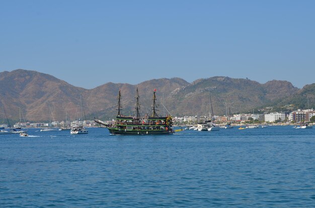 the turkish landscape Marmaris Turkey