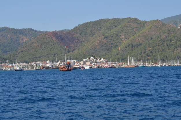 the turkish landscape Marmaris Turkey