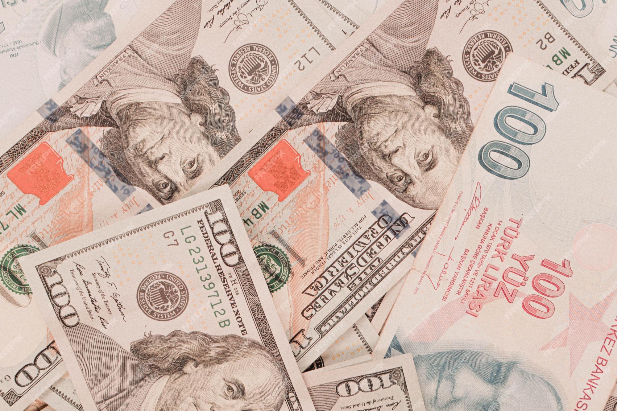 Premium Photo Turkish Lira Banknotes And US Dollars premium-photo-turkish-lira-banknotes-and-us-dollars