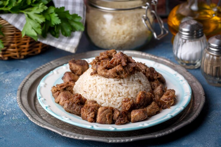 Вторые блюда из мяса с рисом простые в приготовлении