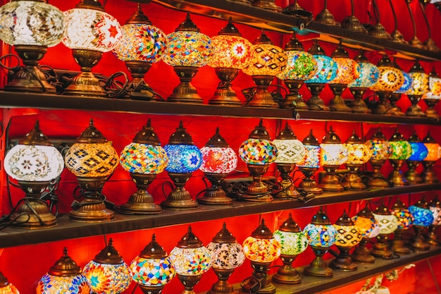 Turkish mosaic lights