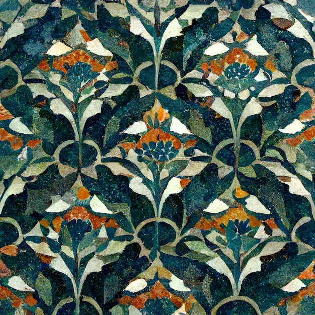 Turkish mosaic pattern for decoration