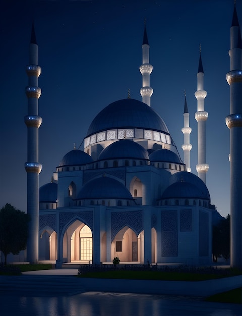 Photo turkish mosque