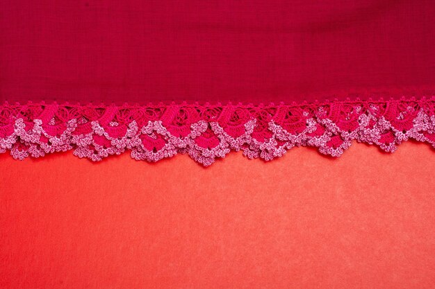 turkish needle work embroidery ornamental with lace patterns details flowers