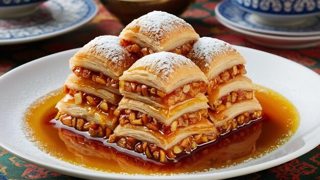 Turkish ramadan dessert baklava