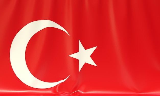 Turkish's flag.