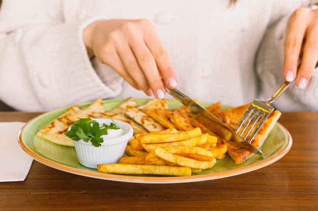 トルコの軽食と朝食の食事