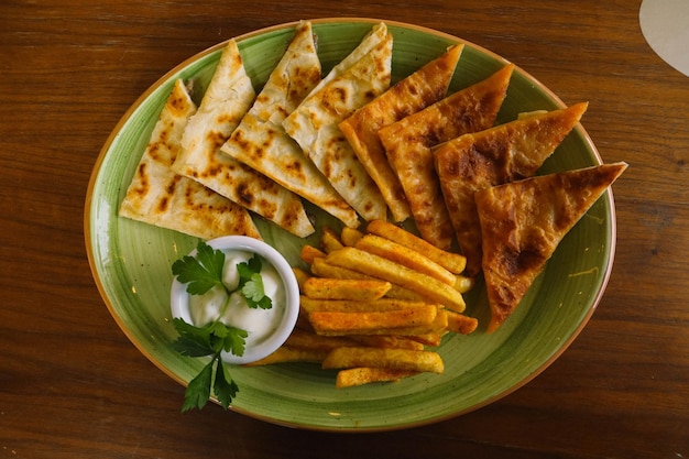 Turkish snack and Breakfast meal