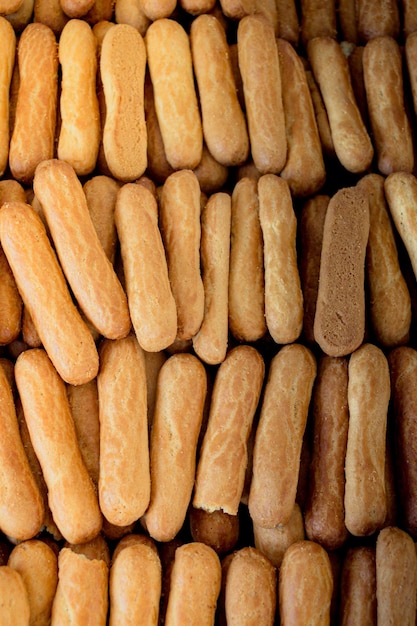 Turkish style freshly made cookies as snack