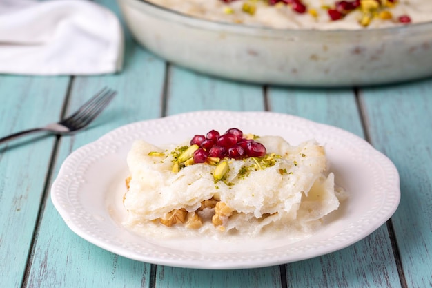 Turkish Traditional Ramadan Dessert Gullac