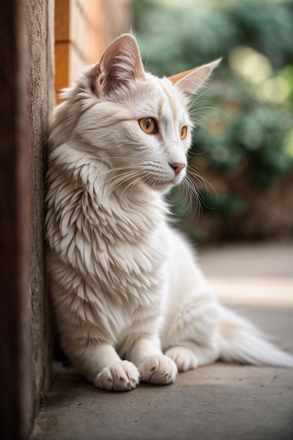 Turkish van cat photo