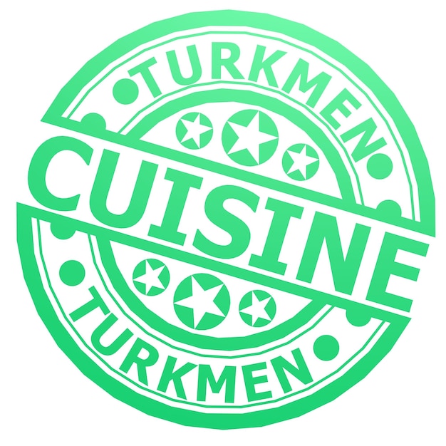 Turkmeense keuken stempel