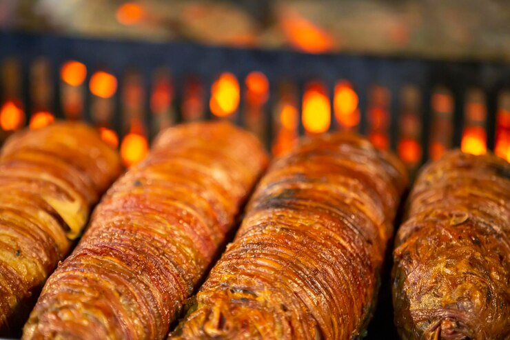 Turks streetfood kokorec