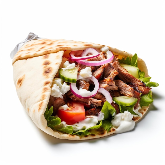 Turkse Doner Gyro Shawarma Sandwich