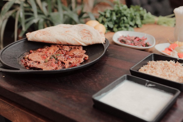 Turkse en Arabische traditionele Ramadan Kebab