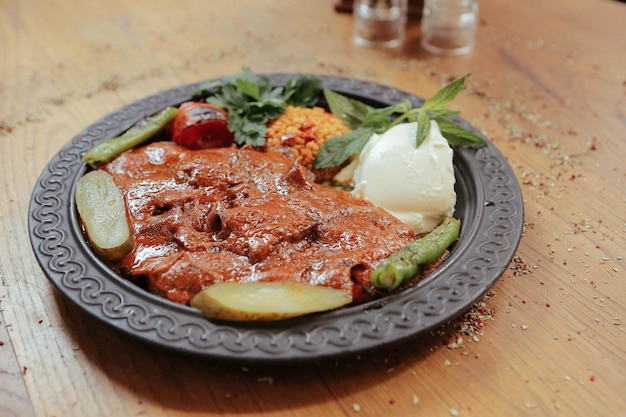 Turkse en Arabische traditionele Ramadan Kebab