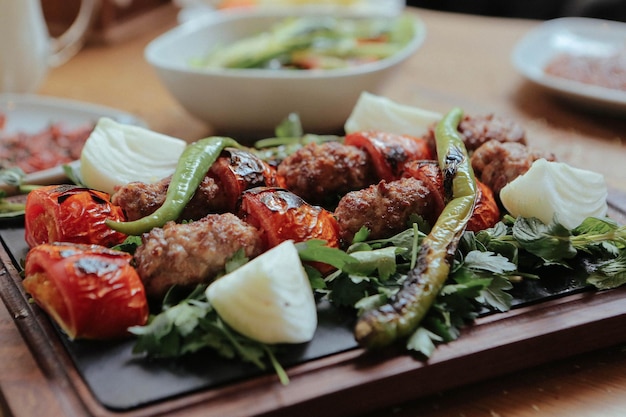 Turkse en Arabische traditionele Ramadan Kebab