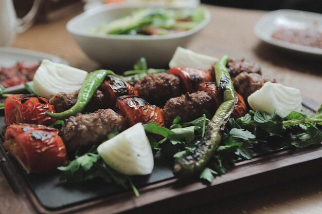 Turkse en Arabische traditionele Ramadan Kebab