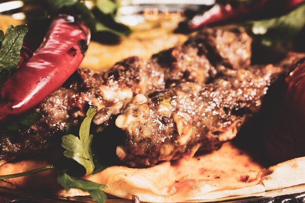 Turkse en Arabische traditionele Ramadan Kebab