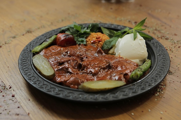Turkse en Arabische traditionele Ramadan Kebab