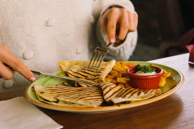 Turkse snack en ontbijtmaaltijd