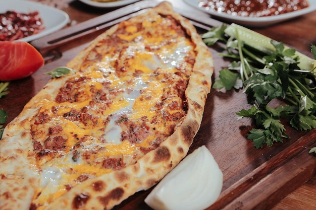 Foto turkse traditionele heerlijke kebab