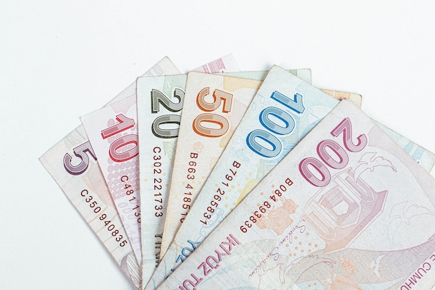 Turkse valuta, bankbiljetten van Turkse lira