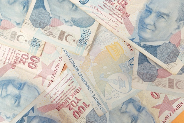 Turkse valuta, bankbiljetten van Turkse lira