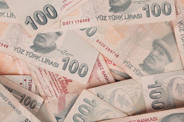 Turkse valuta, bankbiljetten van Turkse lira