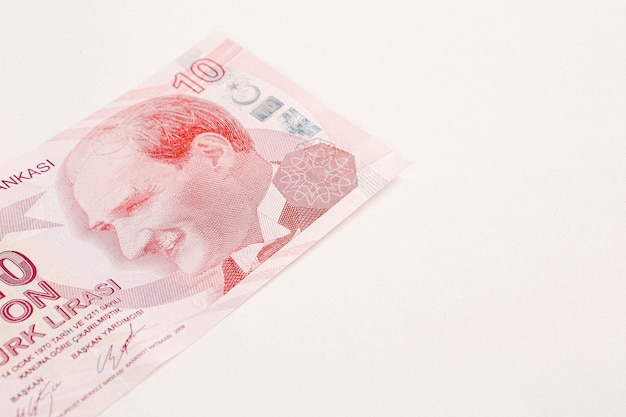 Turkse valuta Turkse lira bankbiljetten