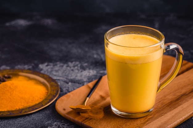 Turmeric Latte Golden Milk Healthy Drink