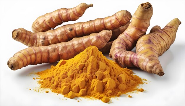 Turmeric root spice seasoning