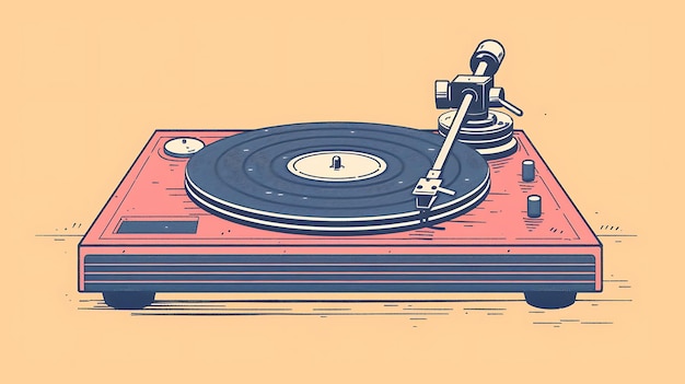 A turntable is a device used to play vinyl records